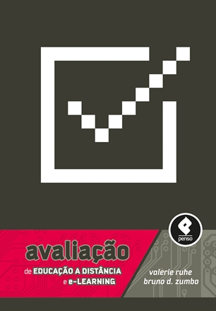 Capa do livro "Avaliação de Educação a distância e e-learning"