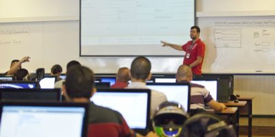 Sala da aula da Uniítalo, em São Paulo. Crédito: divulgação.