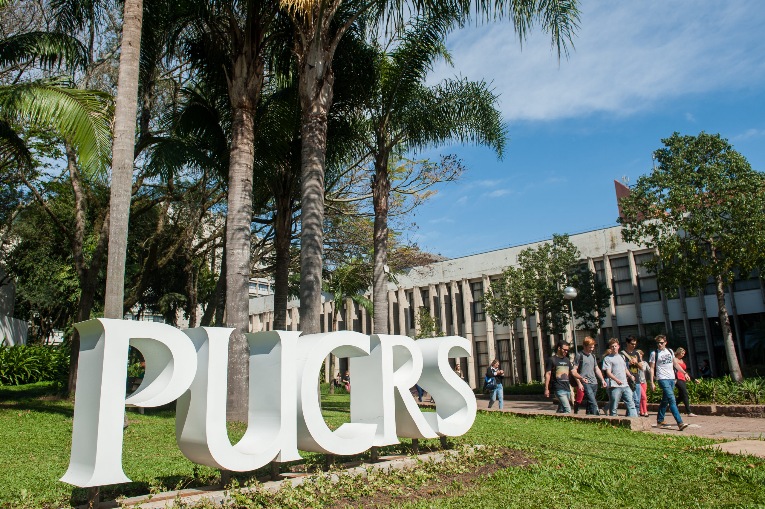 PUCRS fica wem primeiro lugar no ranking das melhores universidades privadas do país. Crédito: Bruno Todeschin